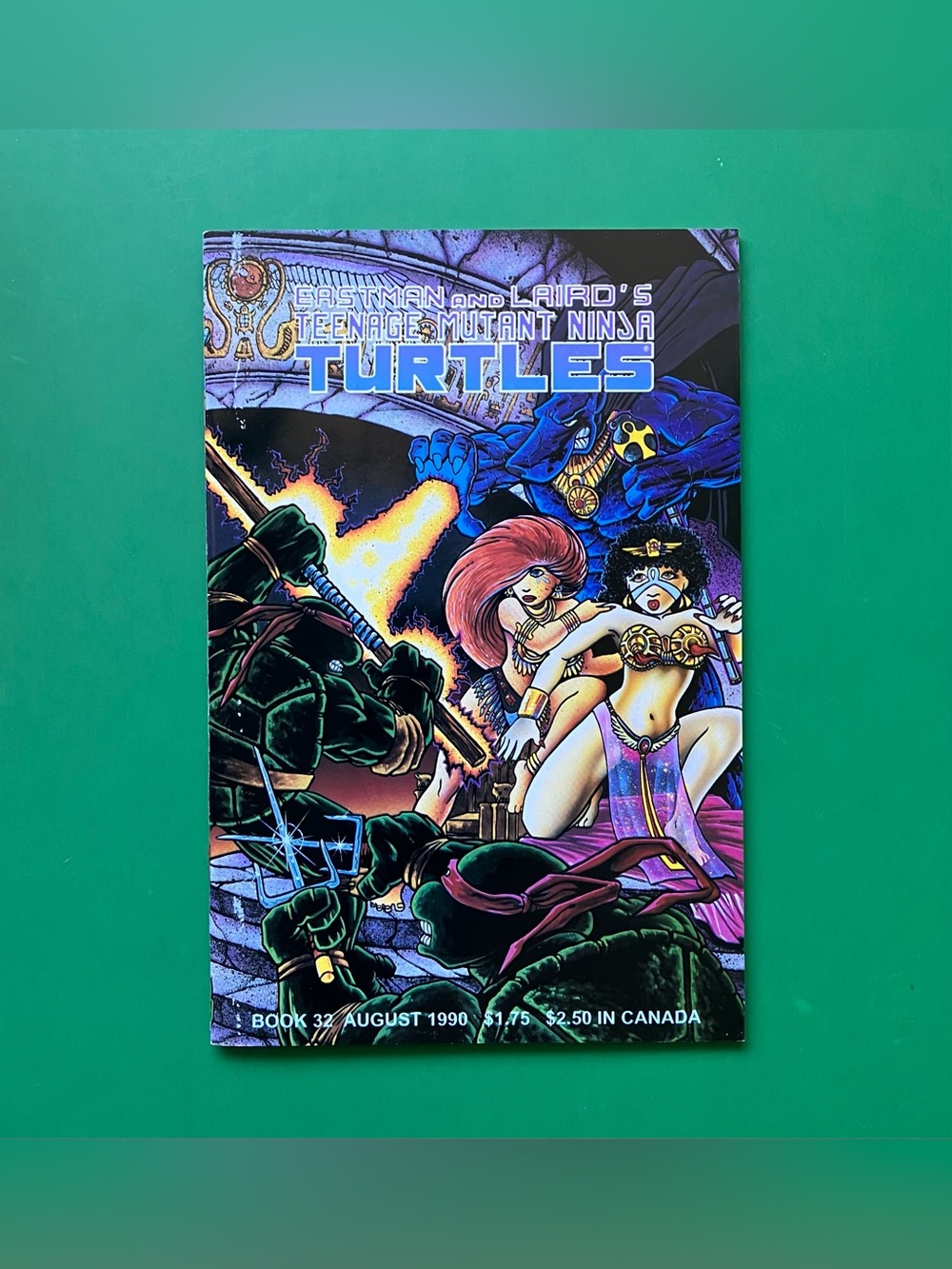 TMNT August 1990 #32 Comic Book Teenage Mutant Ninja Turtles NEW Vintage Mirage